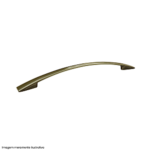 Puxador Sônico 2092/128 Ouro Velho – Italy Design