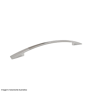 Puxador Sônico 2092/224 Níquel Escovado – Italy Design