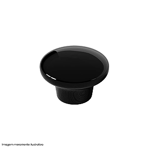 Puxador IL 7066 Design Moderno Preto Brilhante