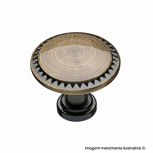 Puxador Ales 118 30mm Antique