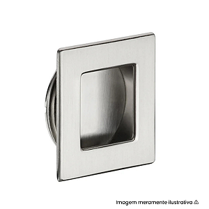 Puxador Italy Line IL 147 Aço Escovado 25mm