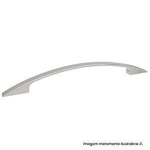 Puxador Italy Line IL 606 96mm Cromado