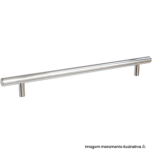 Puxador Italy Line Primus 814 224mm Inox Polido