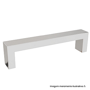 Puxador Italy Line Rezzo 818 392mm Inox Polido