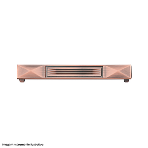 Puxador Colonial Cobre Velho para Móveis Rústicos