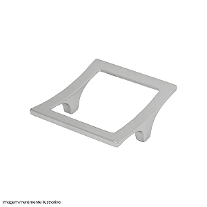 Puxador Torralba 2621 Patras 064 mm Cromado Brilho