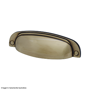 Puxador Torralba 2773 Quebec 96 mm Dourado