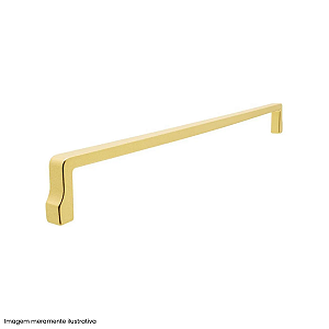 Puxador Torralba 3497 Tomina 128 mm Dourado