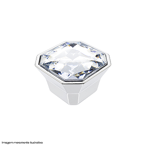 Puxador Torralba 6026 City Cromado Brilho