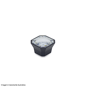 Puxador Torralba 6026 City Preto Ébano