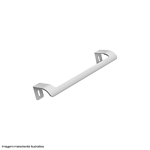 Puxador Torralba PV 14 96 mm Cromado Fosco