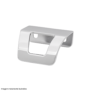Puxador Torralba PV 18 32 mm Cromado Brilho