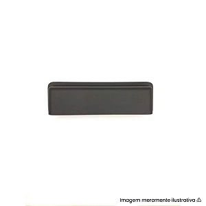 Puxador Torralba Eden Preto Fosco 96mm
