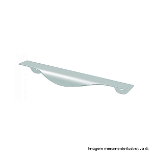 Puxador Torralba PV33 Cromo Acetinado 200mm