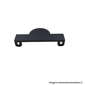 Puxador Torralba PV52 Preto Ébano 96mm