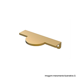 Puxador Torralba PV52 Dourado 96mm