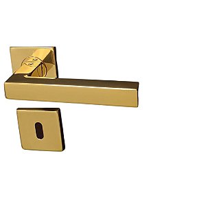 Fechadura Hafele Linha Essence Schiller Interna Inox Dourado