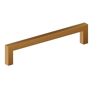 Puxador Italyline Rezzo IL 811 392mm Inox Dourado Matte