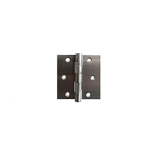 Dobradiça AMS 3.1/2 x 3" com Rolamento Aço Inox Escovado