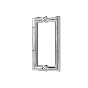 Puxador Duplo Italy Line IL4080 150mm Inox Polido