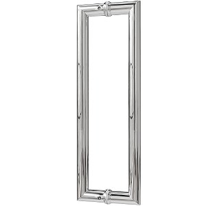 Puxador Duplo Italy Line IL4080 250mm Inox Polido