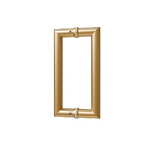 Puxador Duplo Italy Line IL4080 150mm Inox Dourado Matte