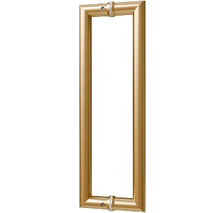 Puxador Duplo Italy Line IL4080 250mm Inox Dourado Matte