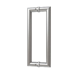 Puxador Duplo Italy Line IL4080 200mm Inox Escovado