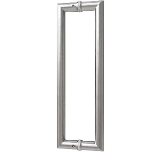 Puxador Duplo Italy Line IL4080 250mm Inox Escovado