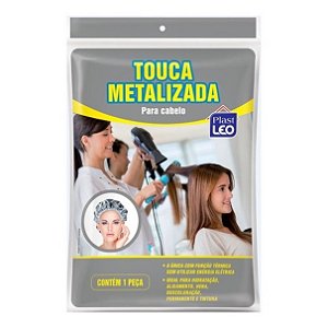Touca Metalizada Térmica Cabelo Tratamento
