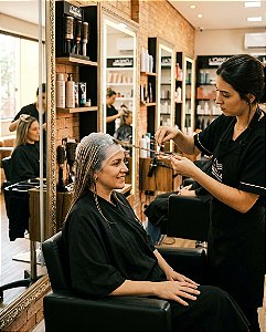 Touca de Silicone para Mechas Luzes e Reflexo Baiana | Pré-Furada Profissional