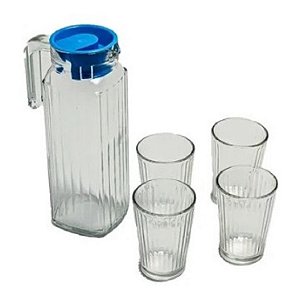 Jarra Casual Le 5 Peças com 1,1 Litros Retrô