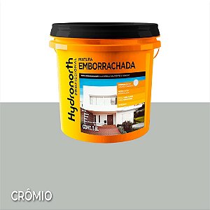Tinta Hydronorth Emborrachada - Cor: Cromio - 18 Lts