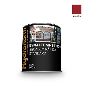 ESMALTE SINTÉTICO ALTO BRILHO VERMELHO - 900ML