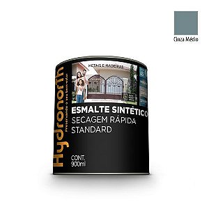 ESMALTE SINTÉTICO ALTO BRILHO CINZA MÉDIO - 900ML