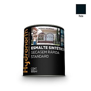 ESMALTE SINTÉTICO ALTO BRILHO PRETO - 900ML