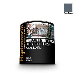 ESMALTE SINTÉTICO ALTO BRILHO CINZA ESCURO - 900ML