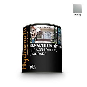 ESMALTE SINTÉTICO METALIZADO ALUMÍNIO - 900ML