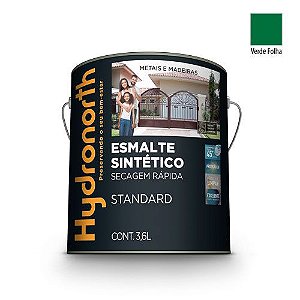 ESMALTE SINTÉTICO ALTO BRILHO VERDE FOLHA - GALÃO 3,6 LITROS