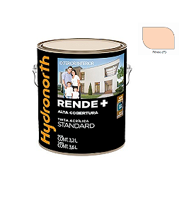 RENDE+ ACRÍLICA PEROLA  - GALÃO 3,6 LITROS - HYDRONORTH