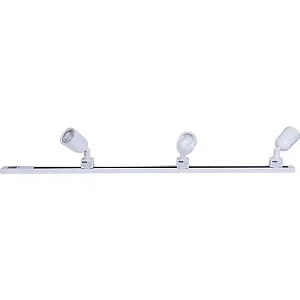 Kit trilho direct led 3x6w liege branco