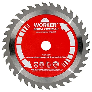 Disco de Serra Widea 7.1/8" 24 Dentes 20mm Worker