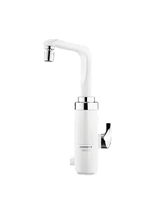 Torneira eletrônica  mesa branco cromado 220V