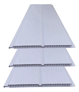 Forro de pvc 8mm Bariri branco gelo