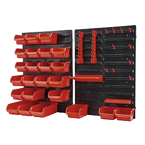 Painel Porta Ferramentas 43 Peças Worker