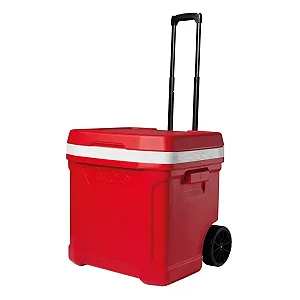 Caixa Térmica Igloo com rodas 56L Vermelha