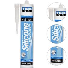 Silicone Acético Transparente Tekbond 280g