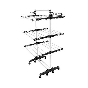 VARAL VERTICAL KALA 03 ANDARES ALUMÍNIO