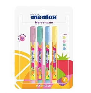 Marca Texto com cheirinho de Frutas - Compactor