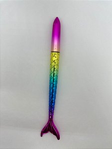 Caneta Fofa Holografica Sereia - 0.4 mm - Lovelypen